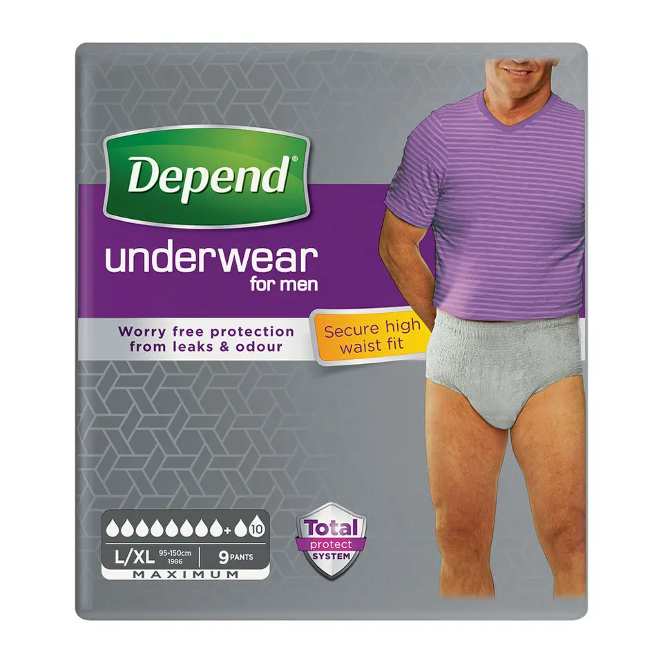 Depend Maximum inkontinenční kalhotky muži