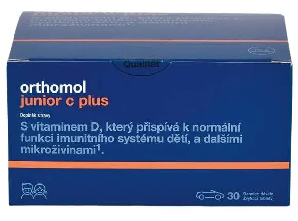 Orthomol Junior C plus mandarinka 30 denních dávek