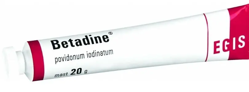 BETADINE 100MG/G UNG 20G