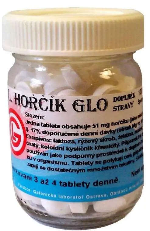 Tbl. Hořčík GLO tbl.100
