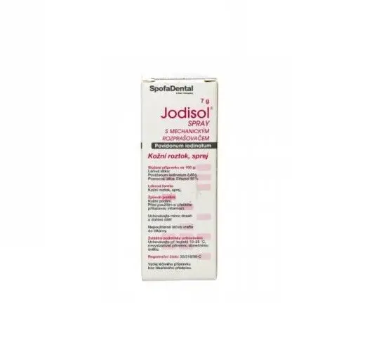 JODISOL SPRAY 38,5MG/G DRM SPR SOL