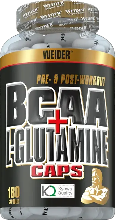 Weider BCAA + L-Glutamine 180 kapslí