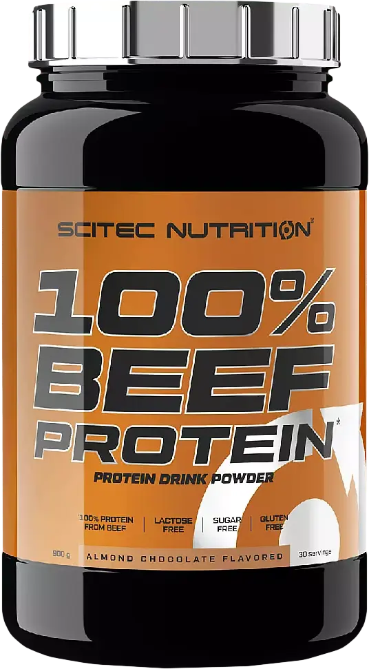 Scitec Nutrition 100% Beef Protein 900 g skořicová rolka