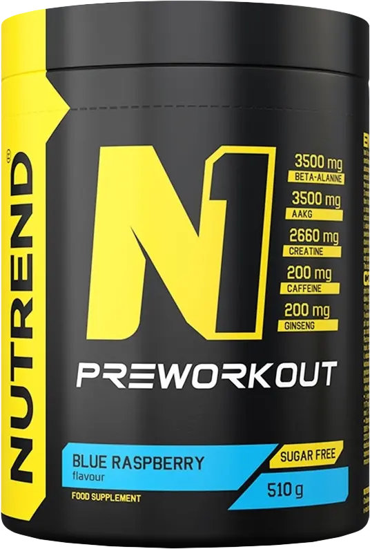 NUTREND N1 Pre workout červený pomeranč 510 g