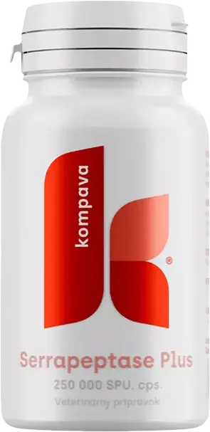 Kompava Serrapeptase Plus 90 kapslí