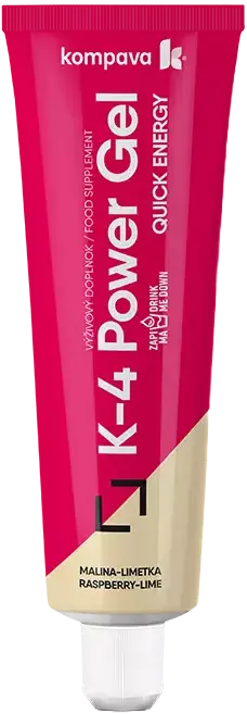 Kompava K 4 Power Gel 70 g malina-limetka