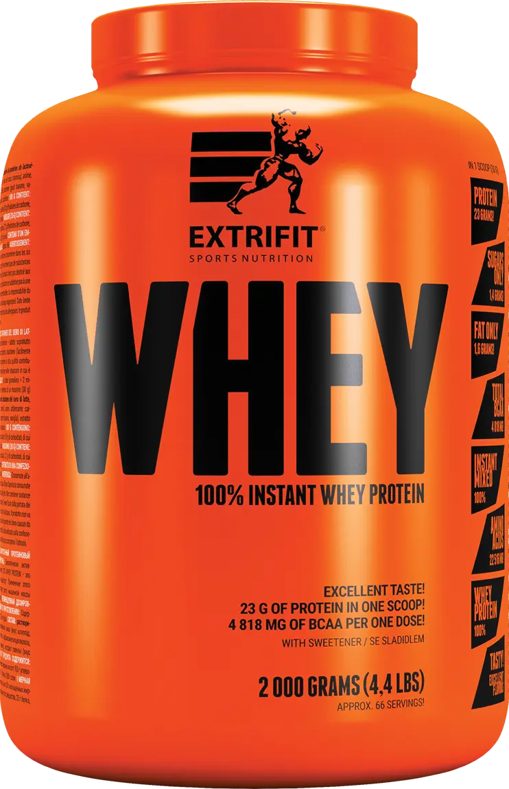 Extrifit 100% Whey Protein 2000 g čokoláda kokos