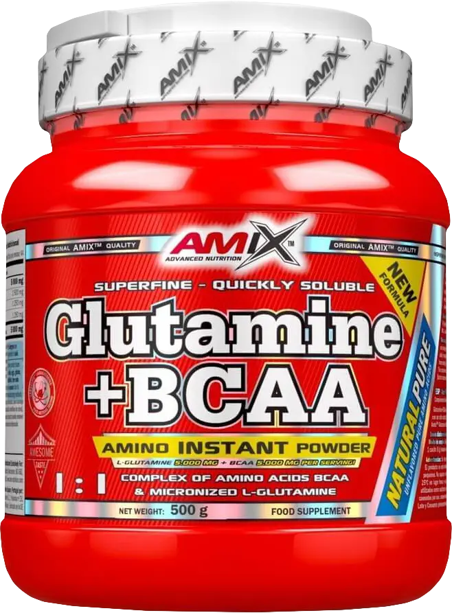 Amix Glutamine + BCAA Natural 500 g