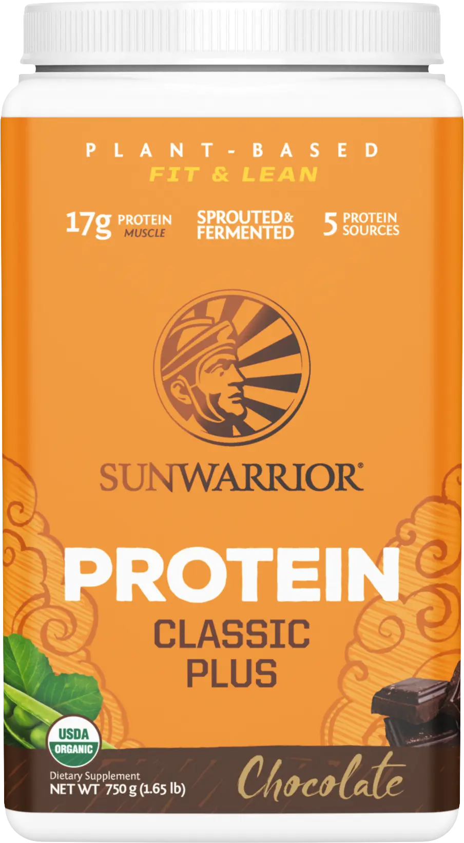 Sunwarrior Protein Classic Plus 750 g vanilka