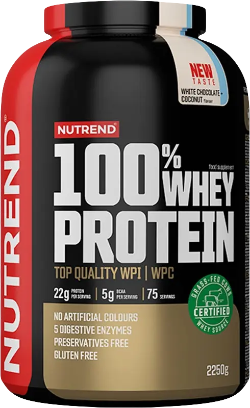 Nutrend 100% Whey Protein 2250 g -