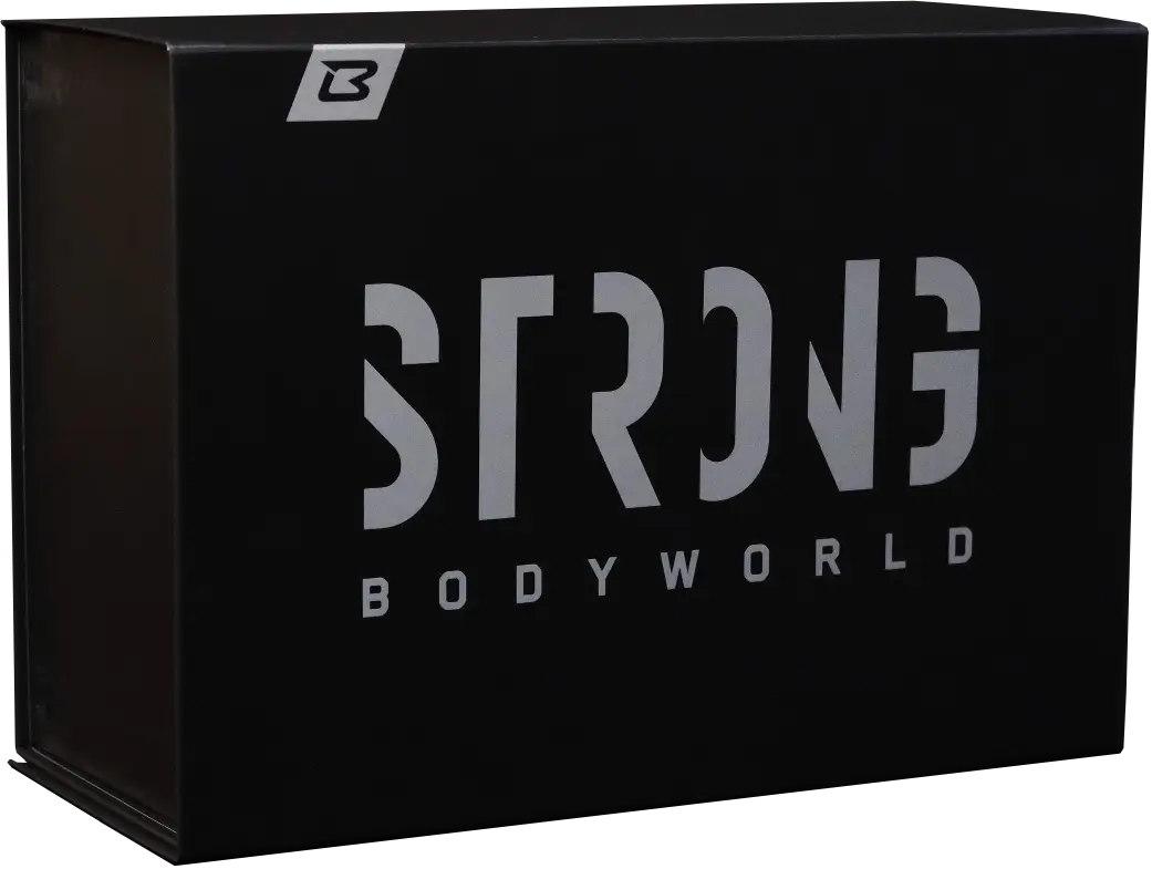 BodyWorld Dárková krabice STRONG BLACK BOX černá