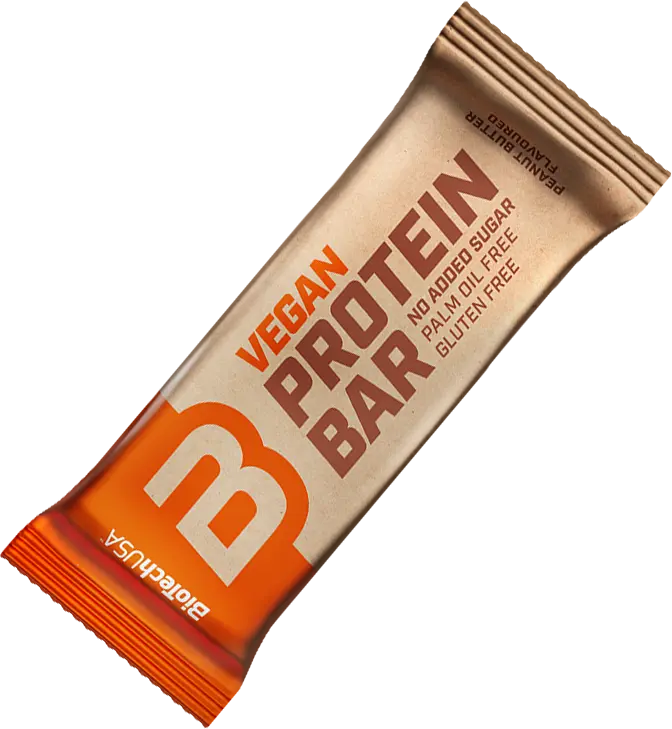 BioTech USA Vegan Protein Bar 50 g arašídové máslo