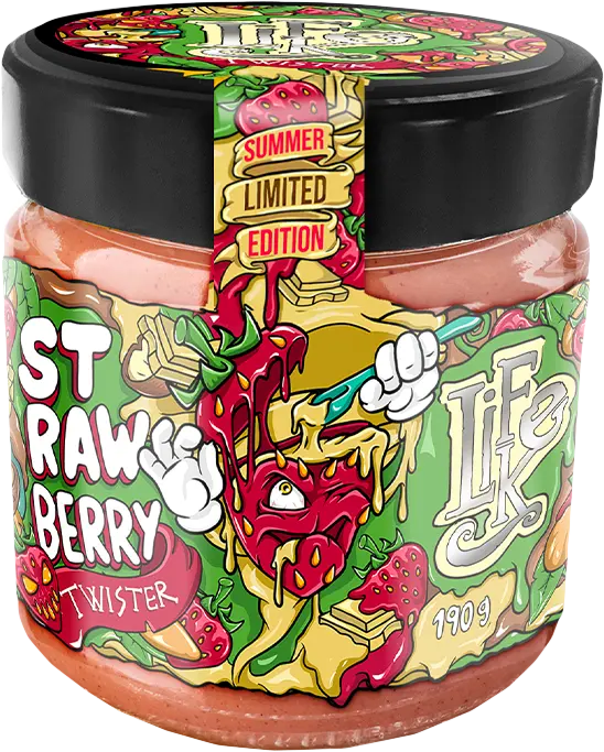 LifeLike Strawberry Twister 190 g jahoda