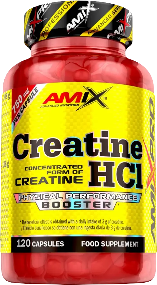 AMIX Creatine HCL, 120 kapslí