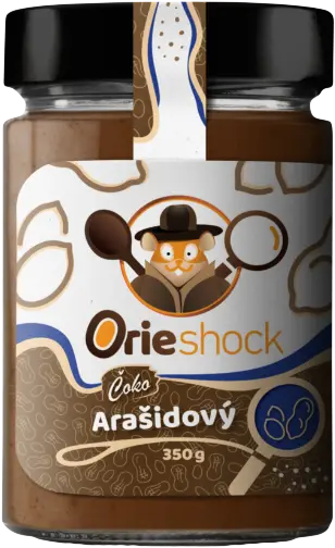 Prom-In Orieshock Čoko Arašídový 350 g čokoláda-arašíd