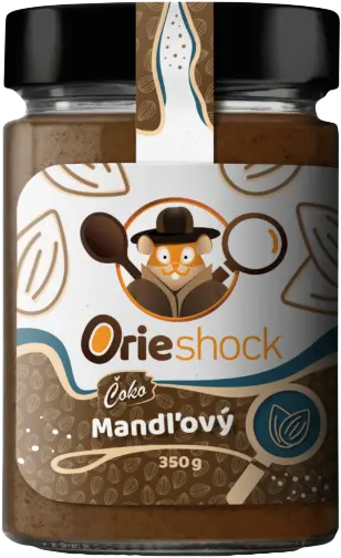 Prom-In Orieshock Čoko Mandlový 350 g čokoláda-mandle