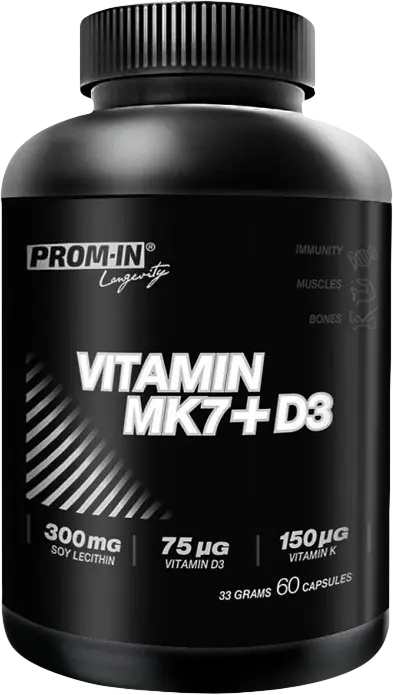 Prom-in Vitamin MK7+D3 60 kapslí
