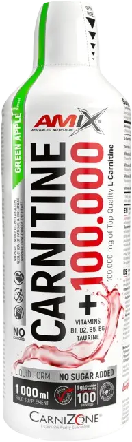 Amix Carnitine 100.000 1000 ml zelené jablko