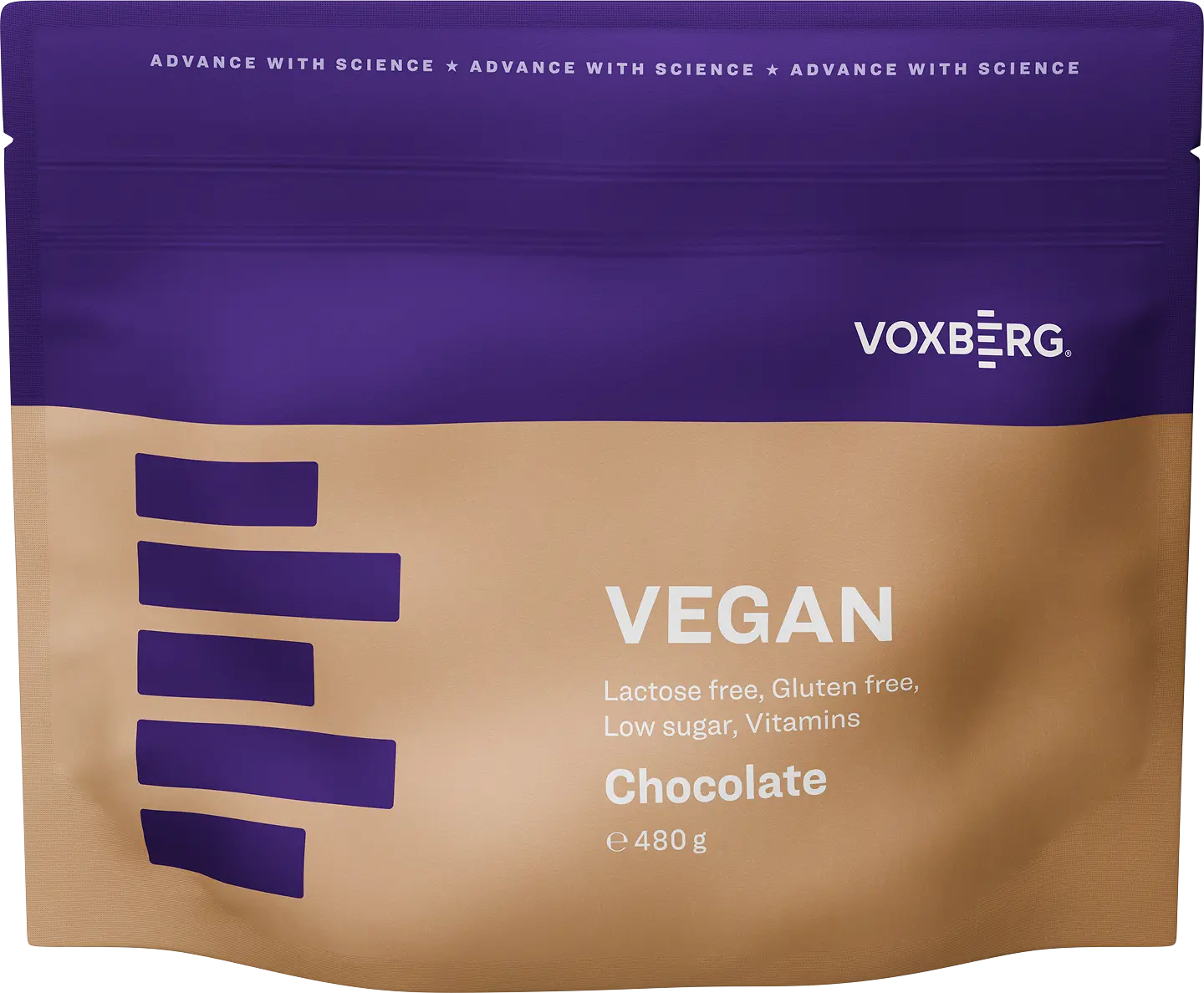 Voxberg Vegan Protein 480 g karamel