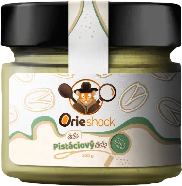 Prom-In Orieshock Čoko Pistáciový Bílý 200 g bílá čokoláda-pistácie