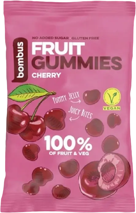 Bombus Ovocné kousky Fruit Energy jahoda 35 g