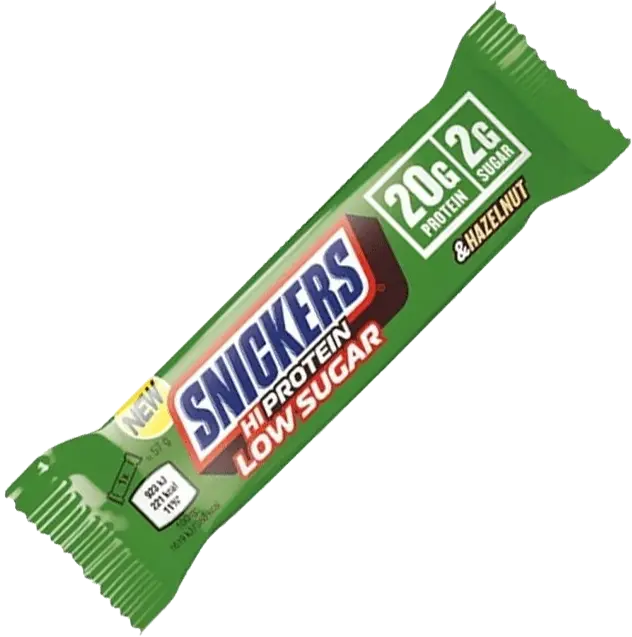 Mars Snickers Hazelnut Low Sugar HiProtein Bar 57 g Snickers Hazelnut