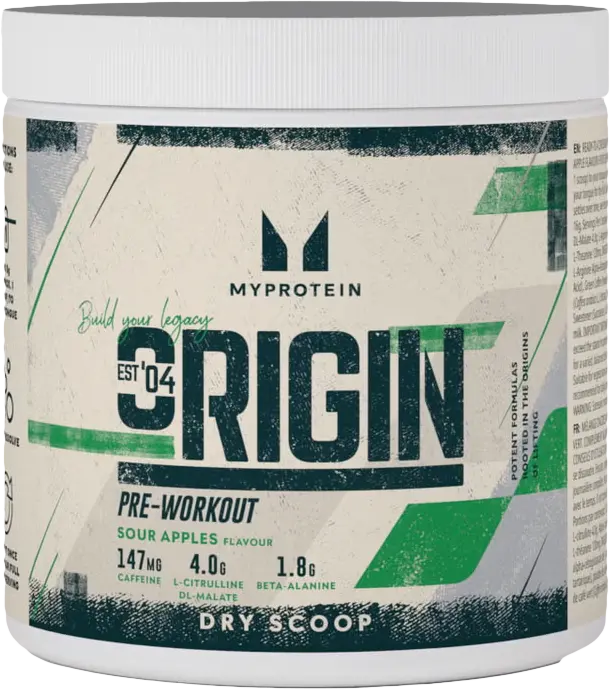 MyProtein Origin Pre-Workout Dry Scoop 288 g