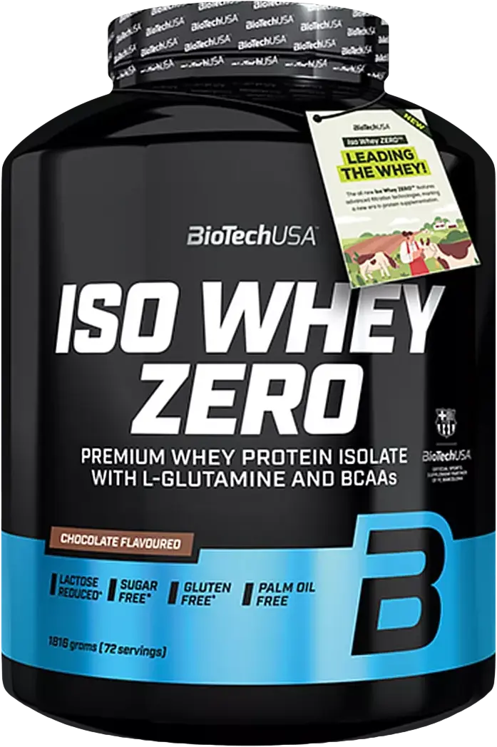 BioTech USA Iso Whey Zero 1816 g banán