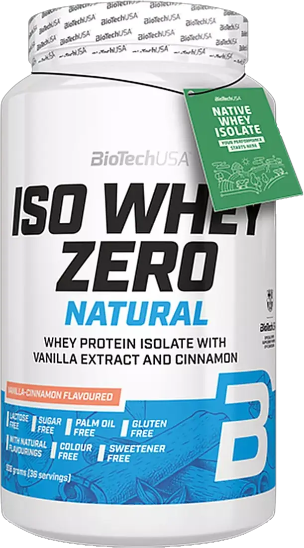 BiotechUSA Iso Whey Zero Natural 908 g -