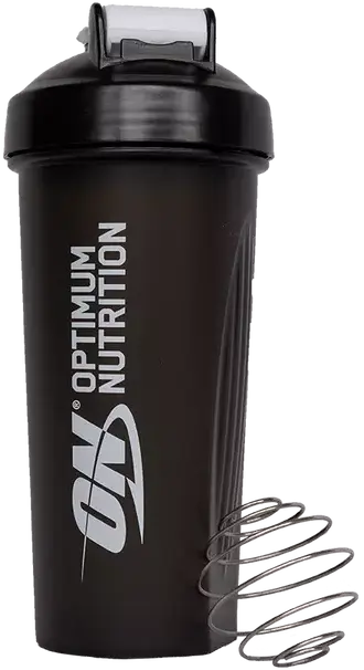 Optimum Nutrition Shaker Plus 600 ml průsvitná černá