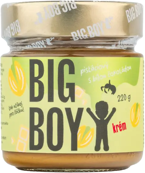 Big Boy Pistácie s bílou čokoládou 220 g
