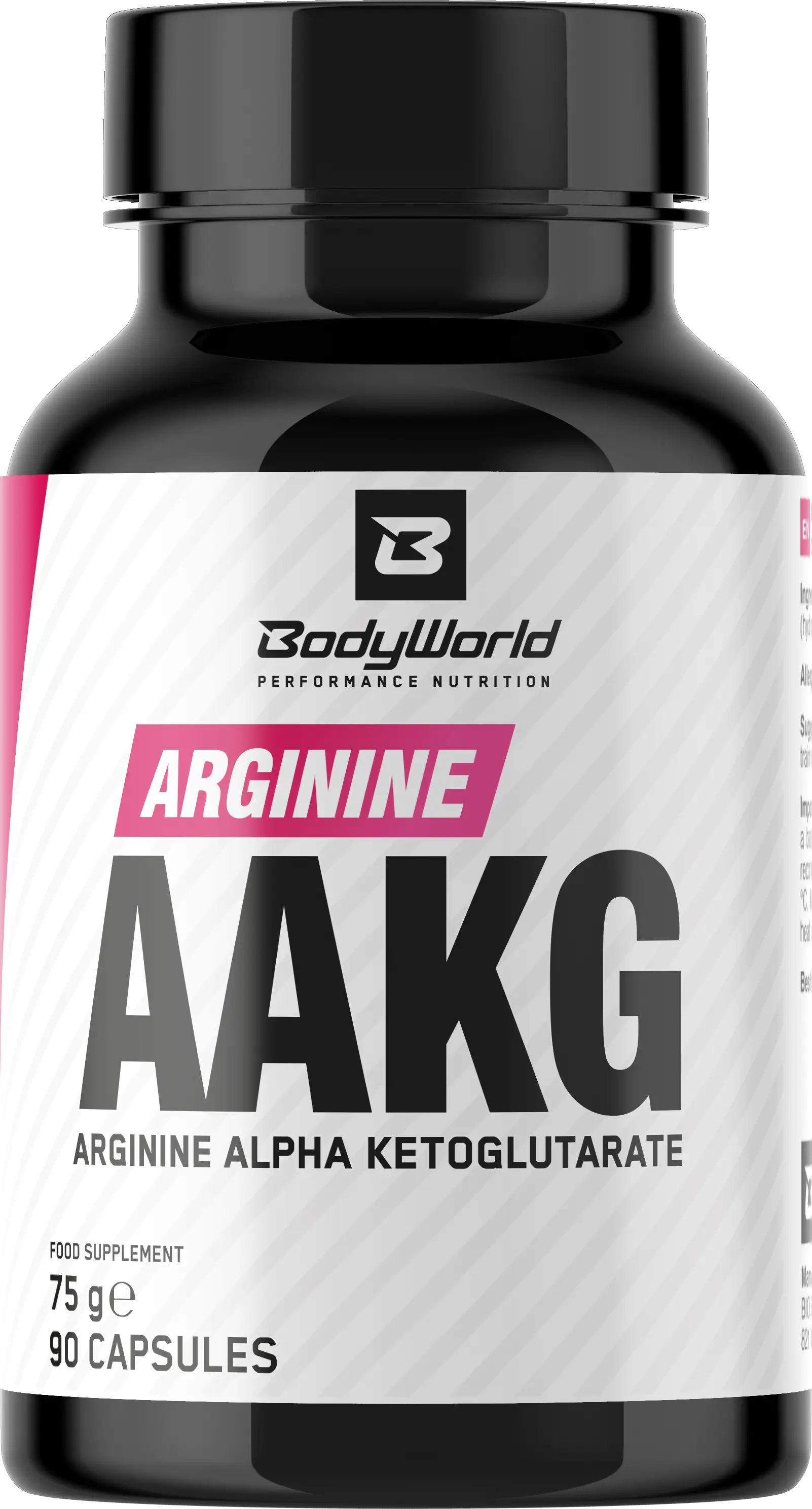 BodyWorld Arginine AAKG 90 kapslí