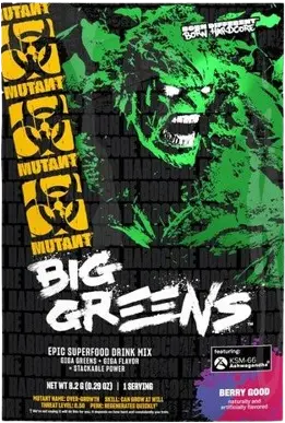 PVL Mutant Big Greens, 9,8 g Příchuť: Čokoláda