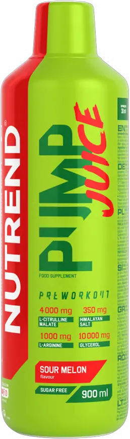 Nutrend Pump Juice 900 ml raspberry shock