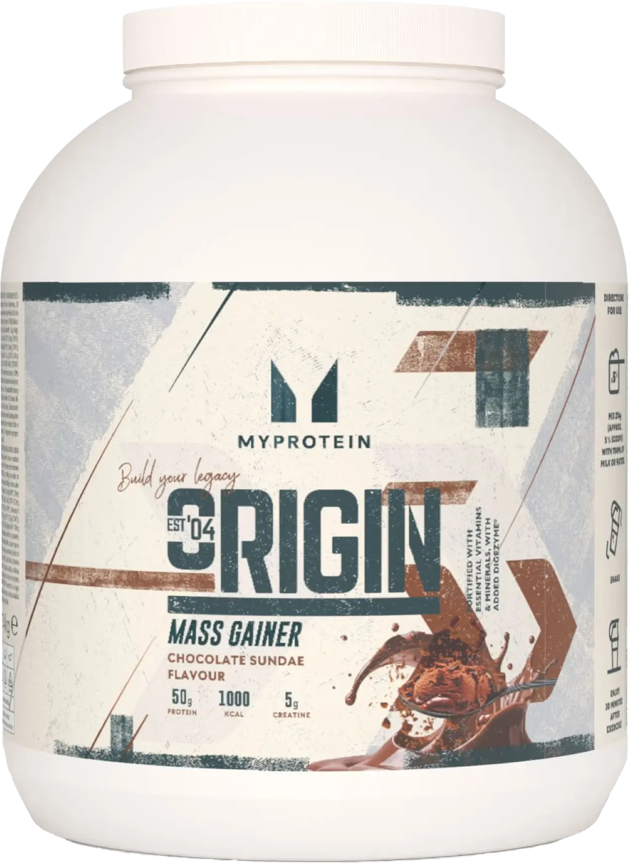 MyProtein Origin Mass Gainer 2730-2750 g vanilkový pudink