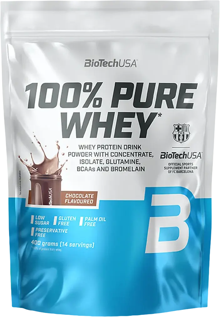 BioTech USA 100% Pure Whey 400 g jablečný koláč