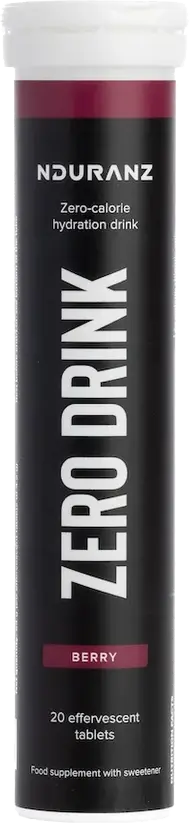 Nduranz Zero Drink 20 šumivých tablet