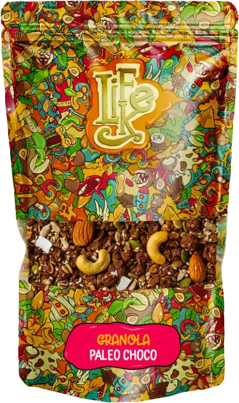 LifeLike Granola Paleo Choco 400 g paleo choco