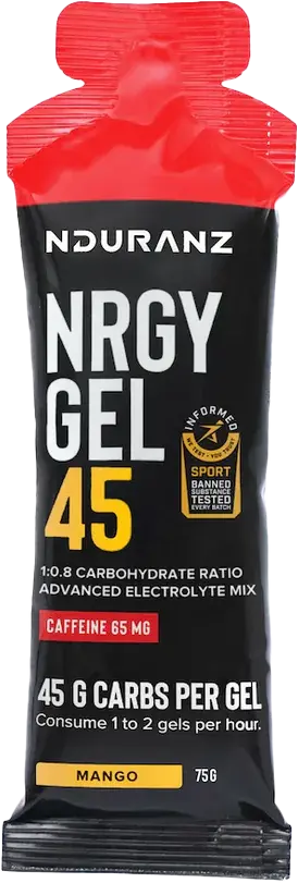 Nduranz Nrgy Gel 45 with Caffeine 75 g