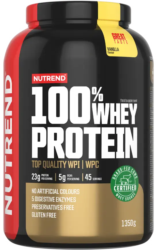 Nutrend 100% Whey Protein 1350 g -