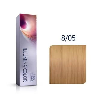 Wella Professionals Illumina Color profesionální permanentní barva na vlasy 8/05 60 ml