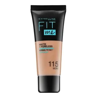 Maybelline Fit Me Foundation, Medium Coverage, odstín: 115 Ivory, 30ml