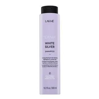 Lakmé Teknia White Silver Shampoo neutralizující šampon pro platinově blond a šedivé vlasy 300 ml