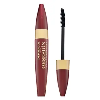 DERMACOL Obsesión Řasenka pro objem a délku černá 9 ml