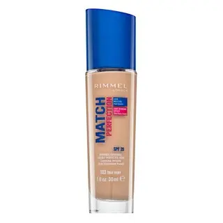 Rimmel London Match Perfection Foundation SPF20 make-up 103 True Ivory 30 ml (bez víčka)