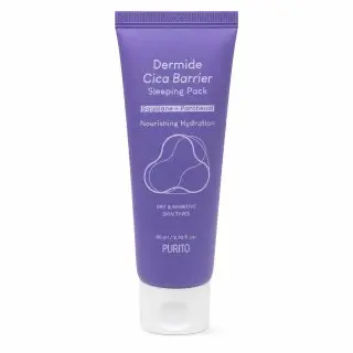 Hydratační noční maska s Panthenolem - PURITO Dermide Cica Barrier sleeping pack