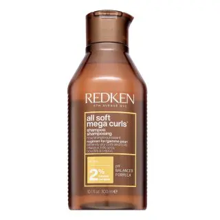 Redken All Soft Mega Curls Shampoo hydratační šampon pro velmi suché kudrnaté vlasy 300 ml