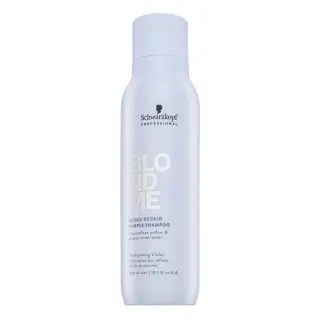 Schwarzkopf Professional BlondMe Bond Repair Purple Shampoo tónovací šampon pro neutralizaci žlutých tónů 300 ml