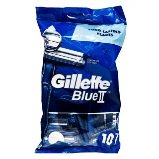 Gillette Blue II jednorázová holítka Disposable Razors 10 pcs