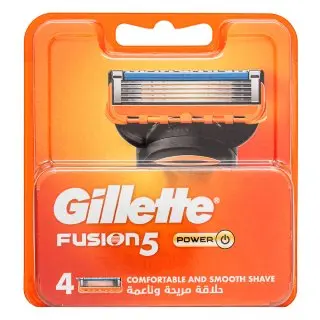Gillette Fusion 5 náhradní hlavice Power 4 pcs